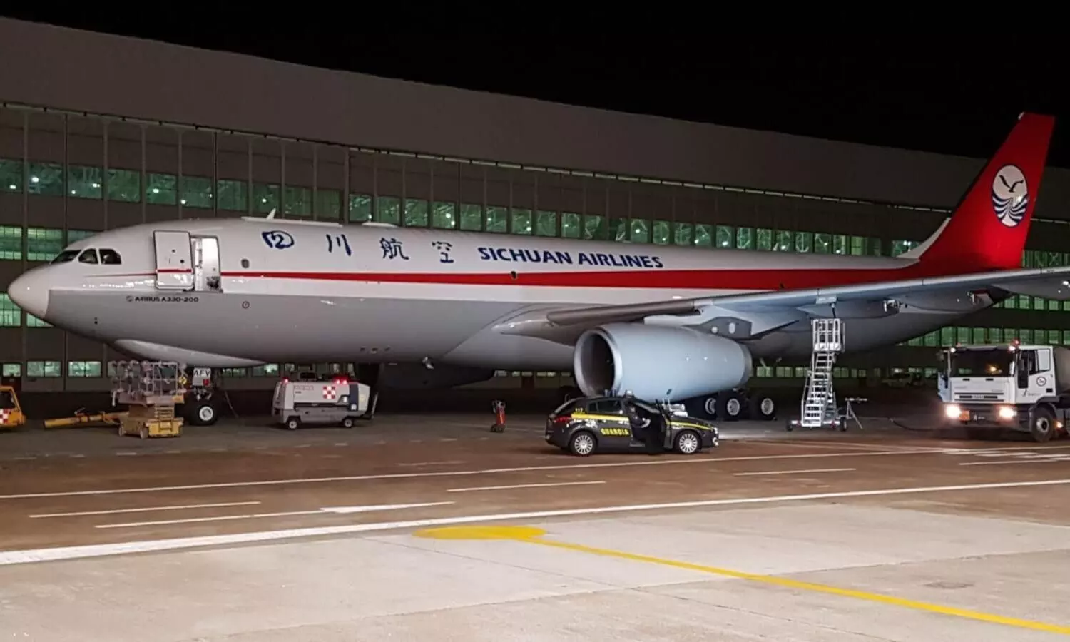 Chinas state-run airline suspends cargo flights rushing COVID-19 medical supplies to India