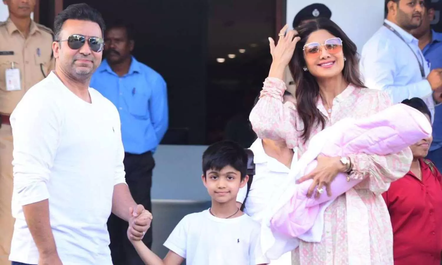 Shilpa Shettys family tests positive for Covid, actress tests negative