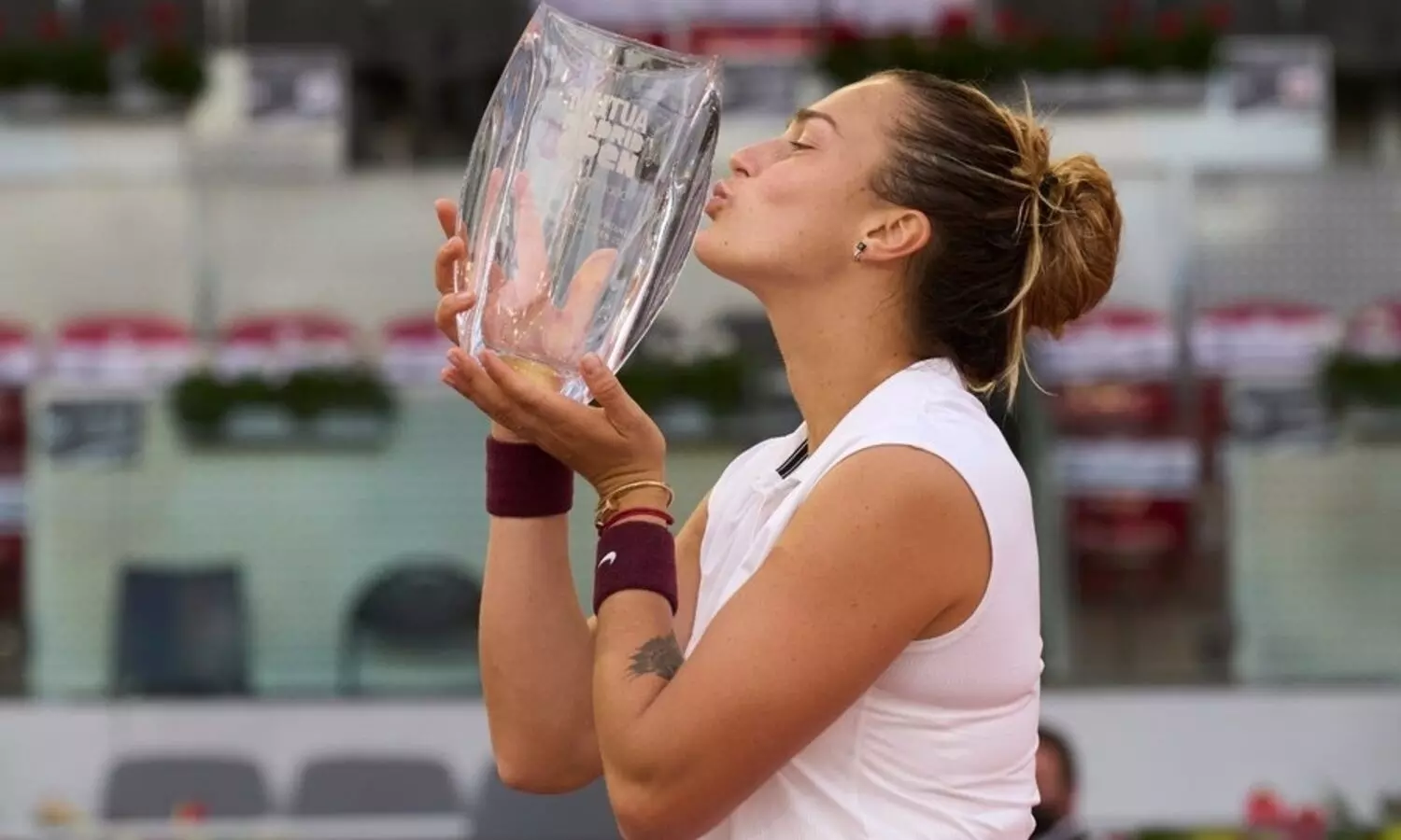 Sabalenka beats world No.1 Barty to win Madrid Open