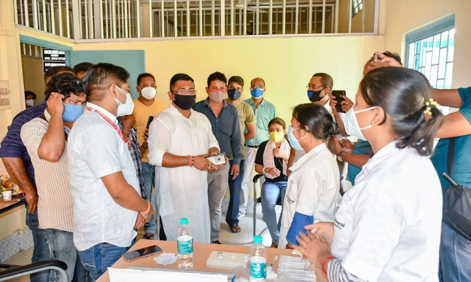 Vaccination drive for media persons draws good response in Cachar, MLA, DC urge people to follow COVID protocol