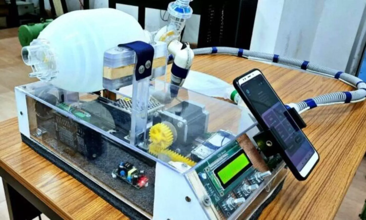 Tezpur University students design IoT based portable ventilator to fight Covid-19