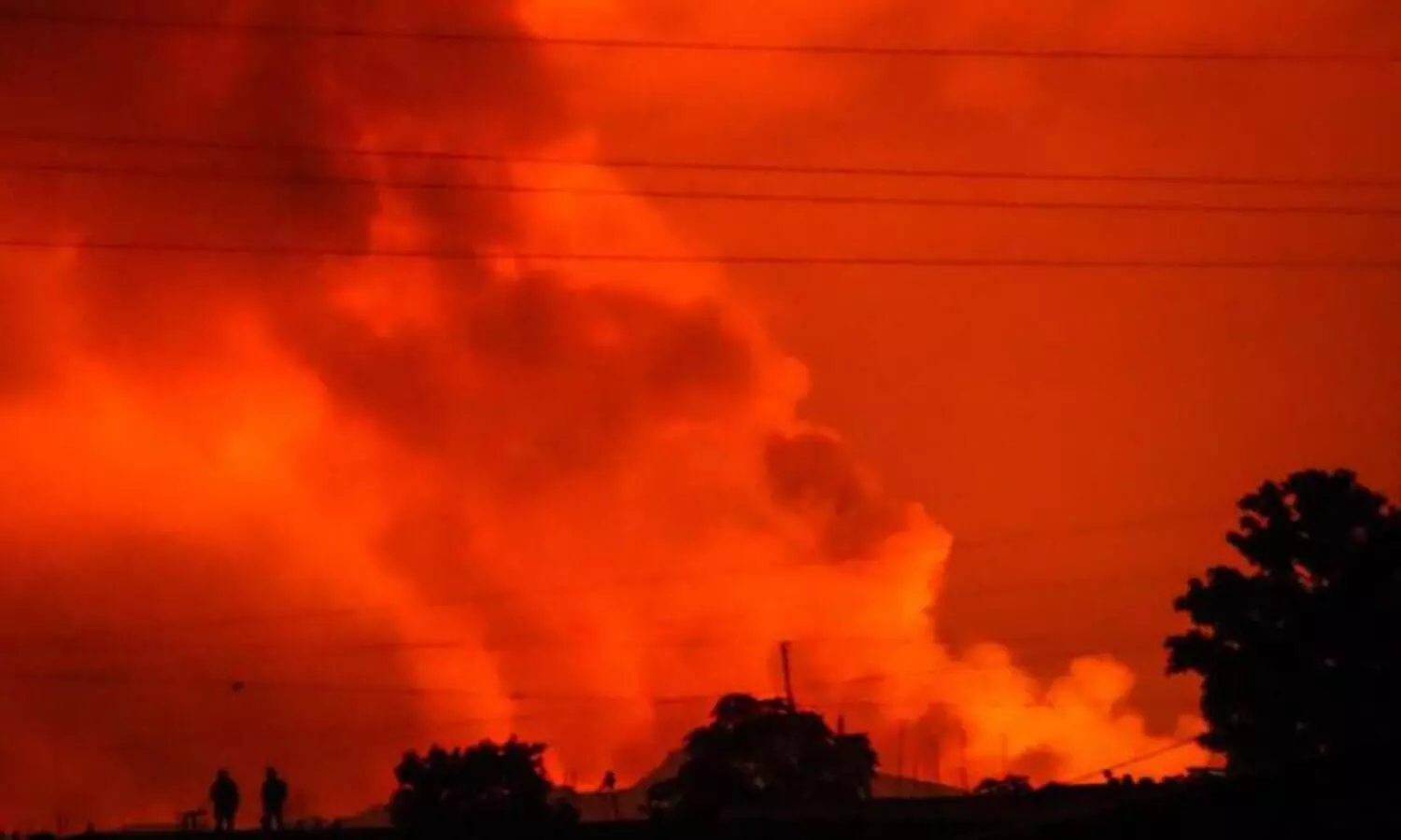 Volcanic eruption, ensuing chaos kill at least 15 in Congo