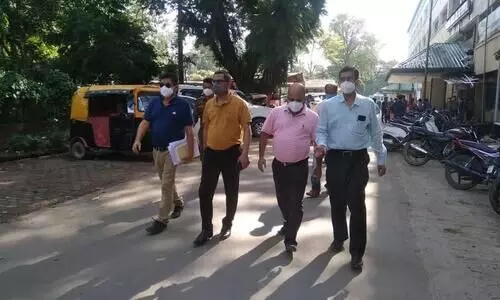 Silchar MP, Deputy Commissioner, OSD PWD inspect construction work for oxygen plant, ICU at SMCH