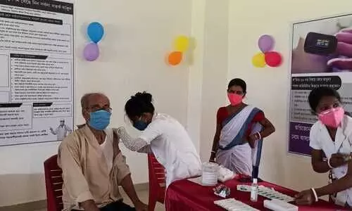 Model COVID-19 vaccination centre comes up in Karimganj
