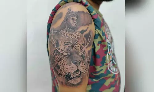 The accidental tattoo artist who is leaving a mark in the field of tattoo art in Assam