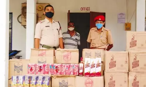 Cachar police recovers 12 buffaloes, seizes liquor