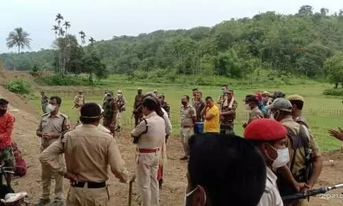 Situation along Assam-Mizoram border continues to be tense as 2 houses burned down