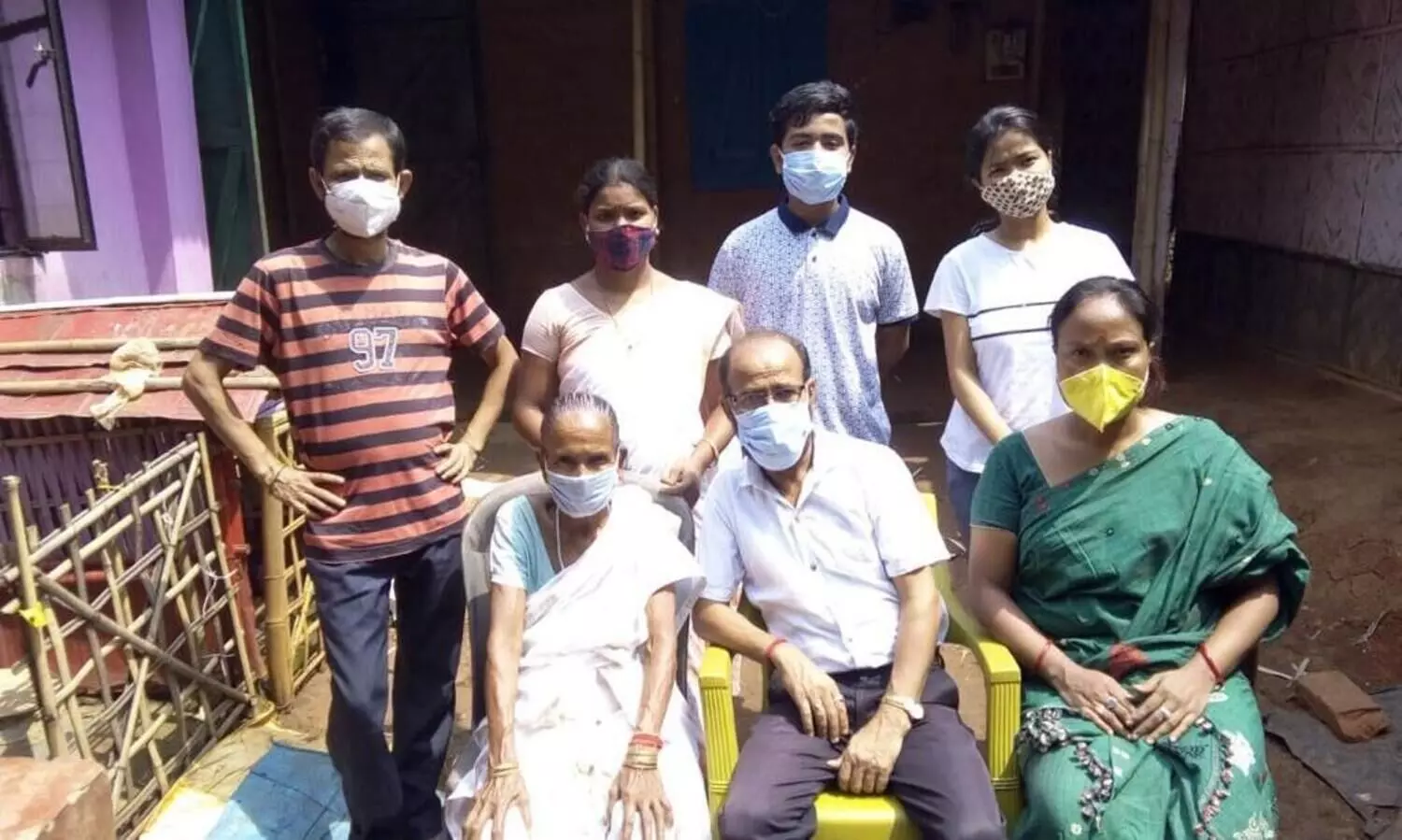 A child to an octogenarian, 7 members of a family wins Covid battle