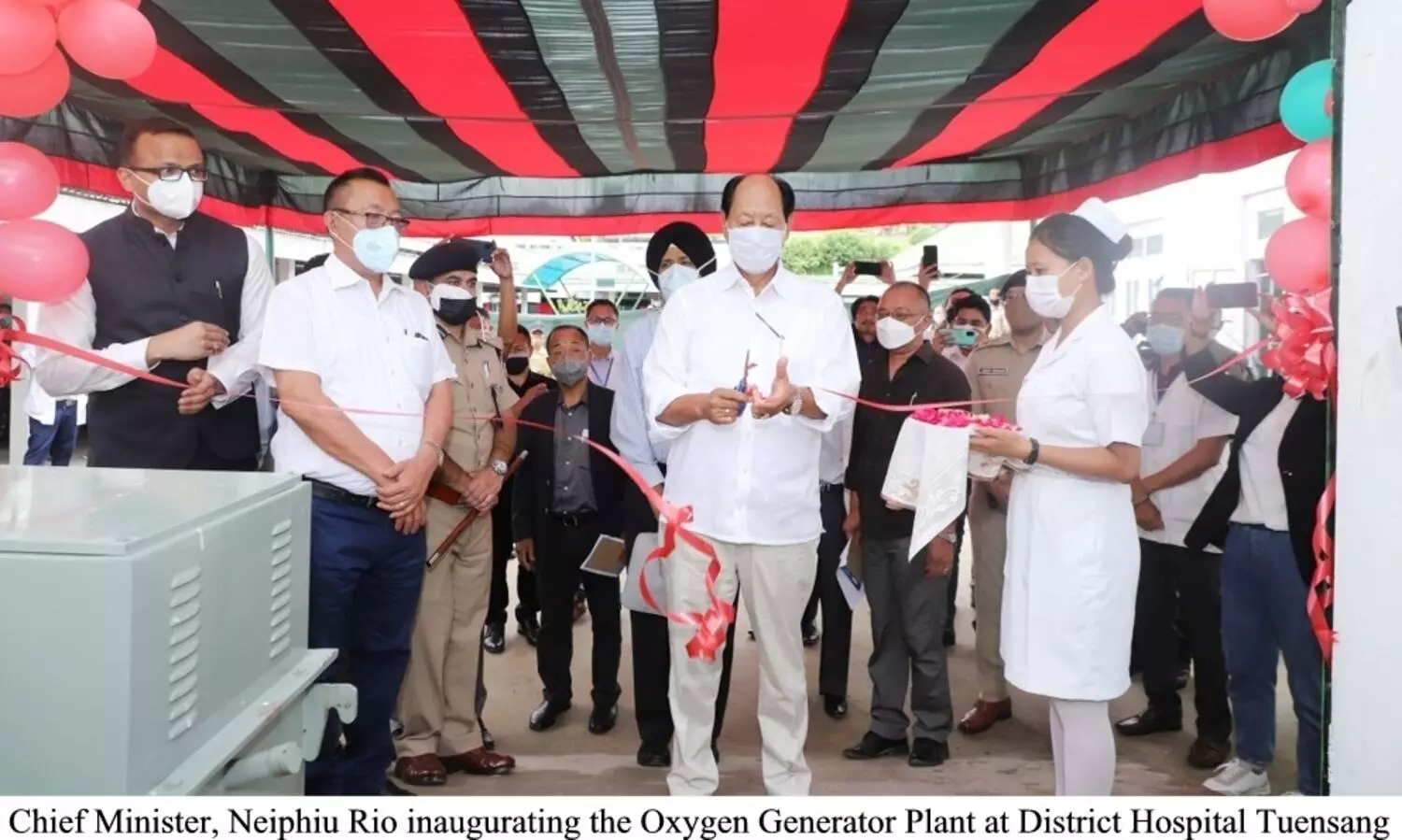 Japan govt, UNDP supported oxygen plants commissioned in Nagaland