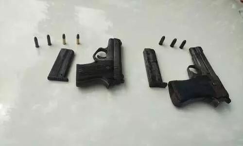 Youth held with arms and ammunition