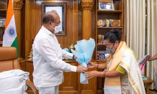 Sharda Devi named as new President of BJP Manipur