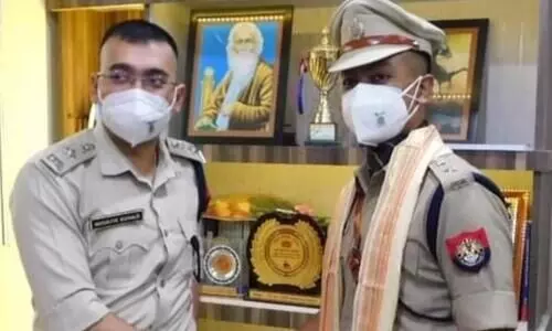 Padmanabh Baruah takes charge as new SP of Karimganj