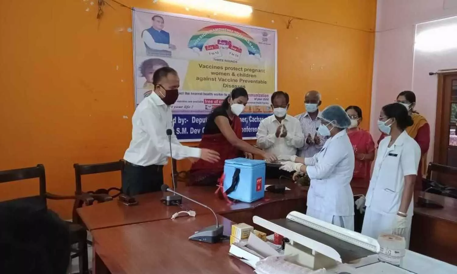 Cachar DC inaugurates Mission Ramdhenu in Silchar