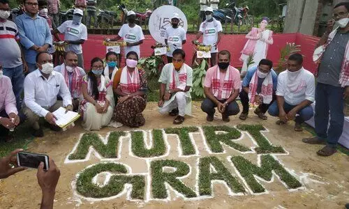 NITI Ayog appreciates efforts of Cachar dist on Nutri Garden