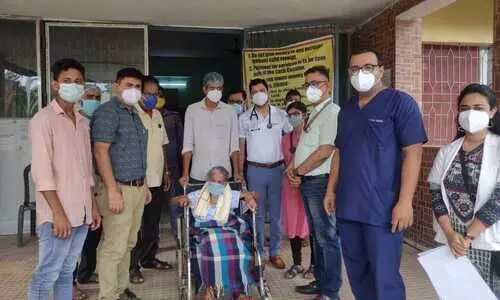 97 year old woman beats COVID 19, discharged from SMCH