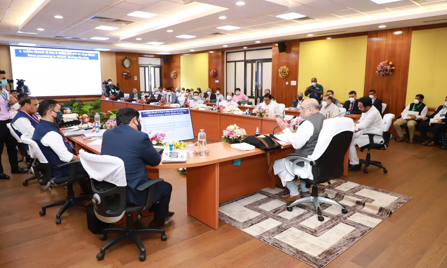 Shah reaches Meghalaya, likely to discuss inter-state border disputes with Northeast CMs