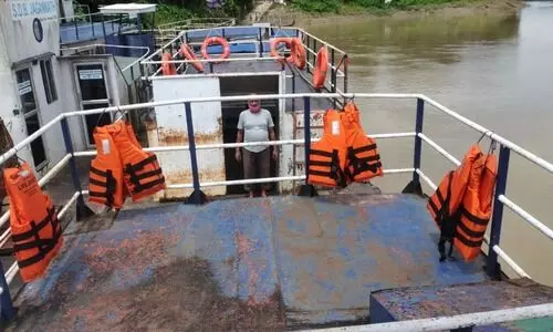 World Drowning Prevention Day : IWT constructs bamboo barricades across ghat points in Silchar
