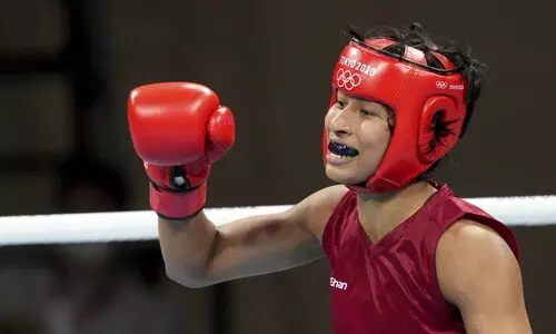 Lovlina settles for bronze, loses semis bout