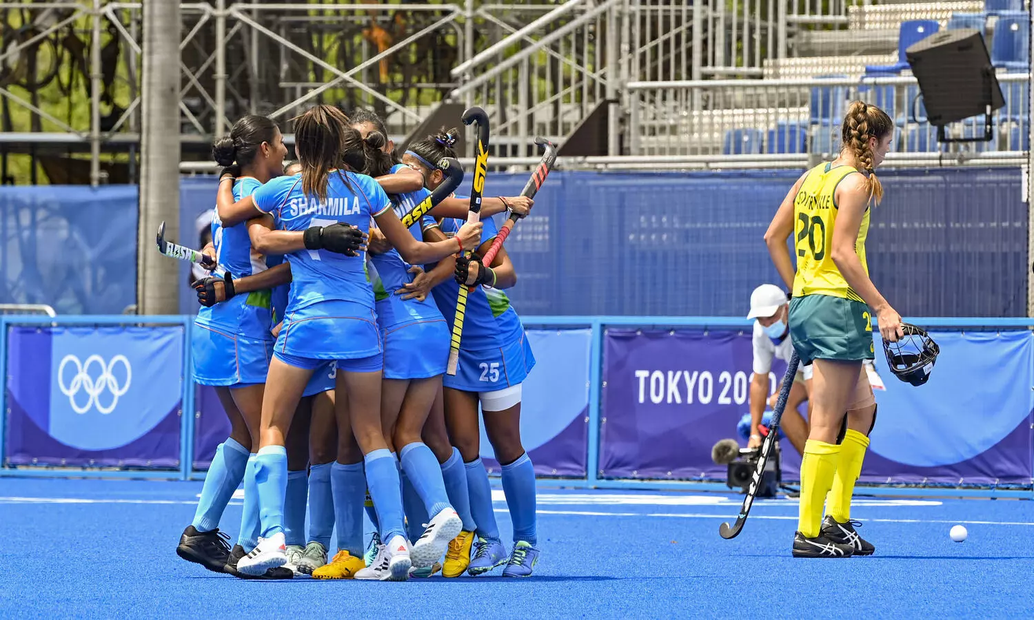 Brave Indian women create history, enter Olympic hockey semifinal for first time