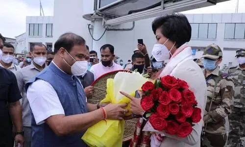 Tears of joy and words of promise; An emotional Lovlina arrives in Guwahati after winning Olympic medal