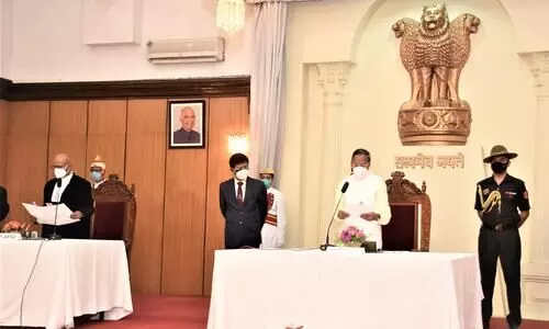 Ganga Prasad Chaurasia sworn in as Governor of Manipur