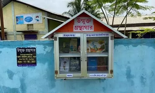 In a first, street library makes impressive beginning in Cachar 