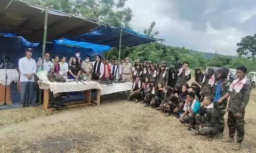 KNLA ultras surrendered in Karbi Anglong