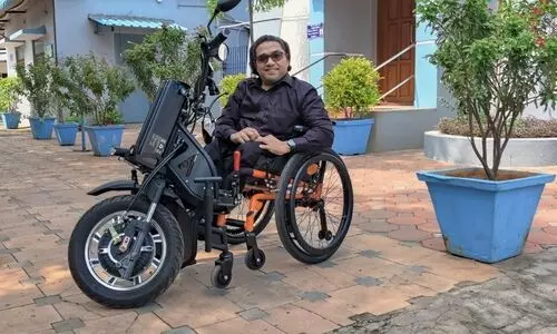 IIT-M develops Indias first motorised wheelchair vehicle
