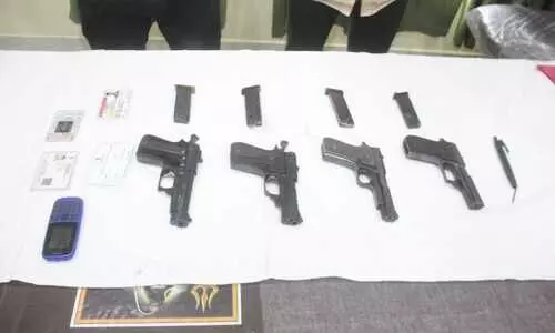 BSF nabs youths with arms from Badarpur