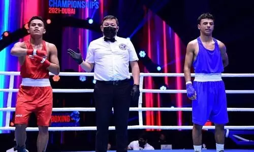 Chongtham, Suresh in final of Asian Youth & Junior Boxing