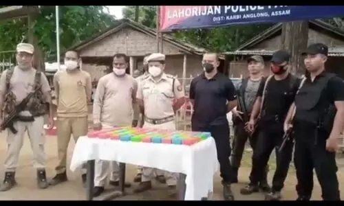 Rs 4 crores of suspected heroin seized in Karbi Anglong