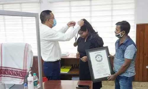 Assam girls Durga idol makes it to International Book of Records