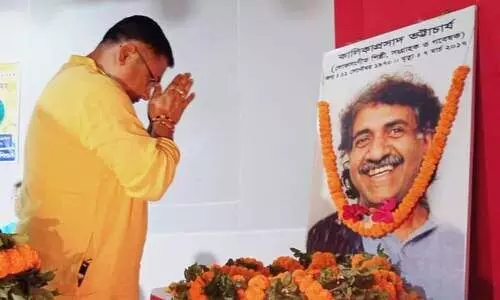 On his 51st birth anniversary, folk artist Kalika Prasad Bhattacharjee remembered with reverence
