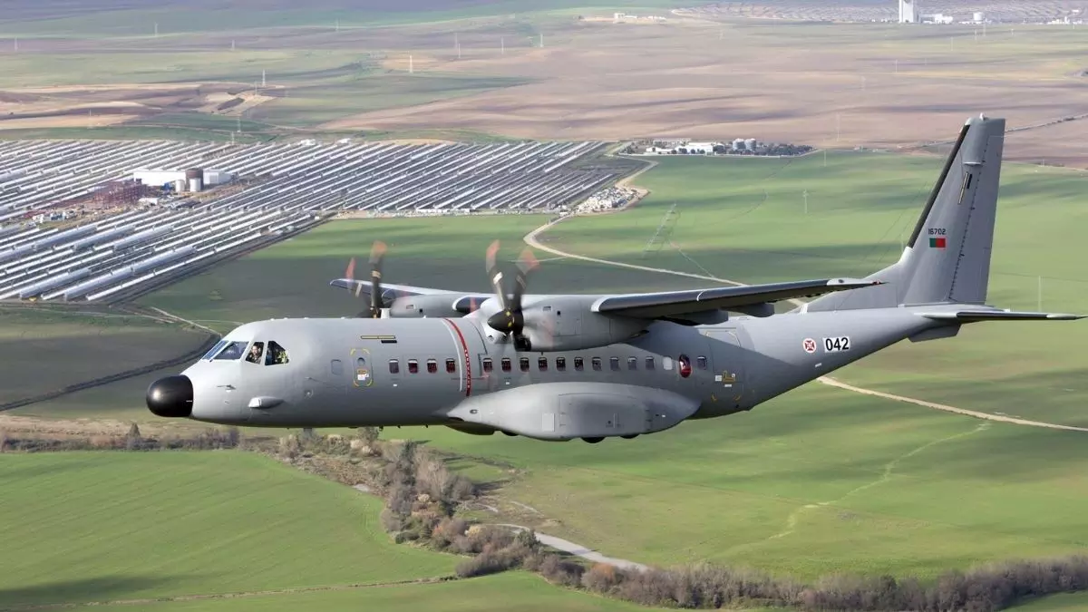 Airbus delivers first c295 to india - apdr