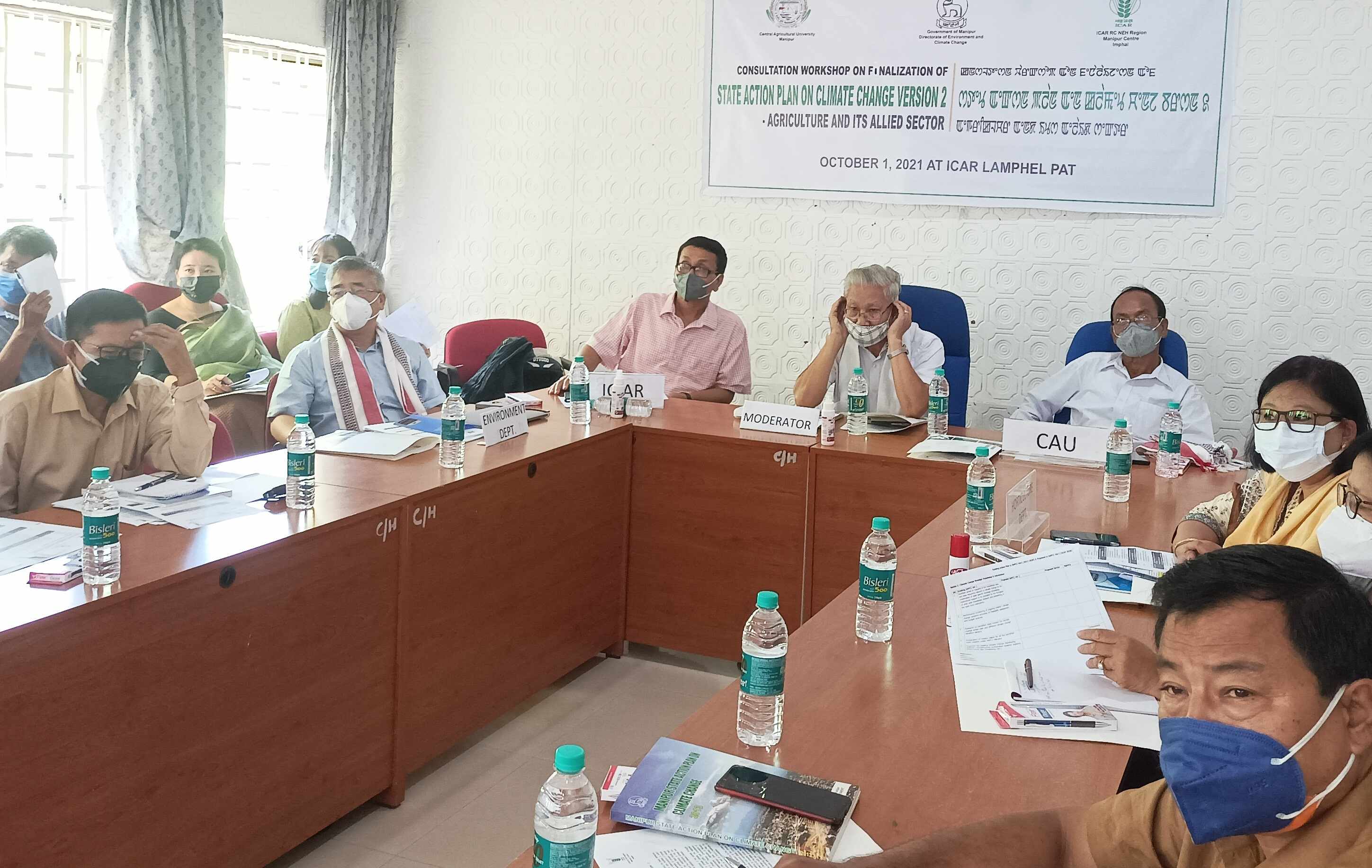 to finalise Manipur action plan on climate change version 2 held