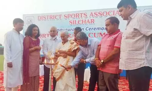 Sports library cum archive of Silchar DSA inaugurated
