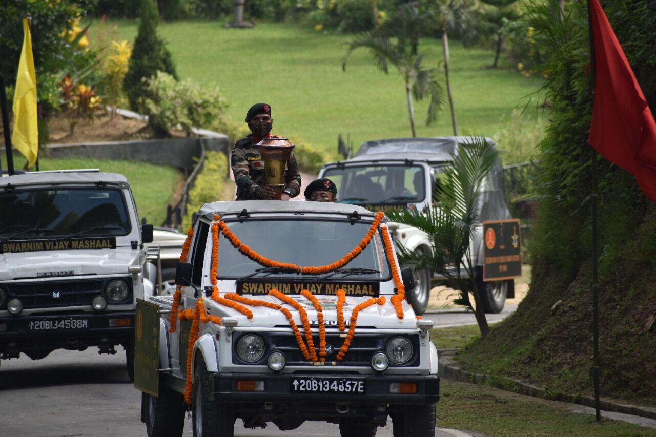 1971 Indo-Pak War: Victory Flame reaches Barak Valley