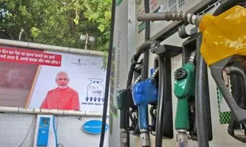 Petrol, diesel prices hiked again; record 10 pc rise in 16 days