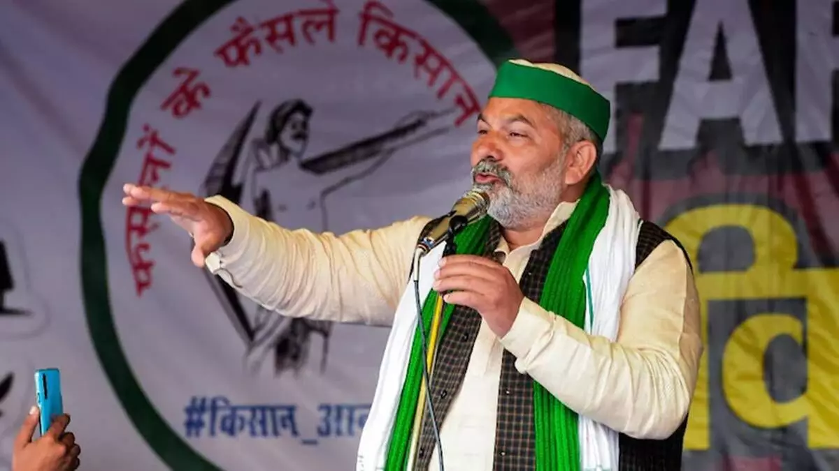 Repeal farm laws by Nov 26 or farmers will intensify protest at Delhi borders: Tikait to Centre Repeal farm laws by Nov 26 or farmers will intensify protest at Delhi borders: Tikait to Centre