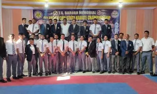 9th TG Baruah Memorial UKAA Youth Cup Karate Championship underway in Raha