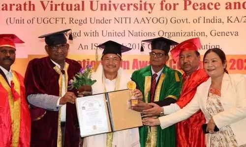 Ronghang awarded honorary doctorate