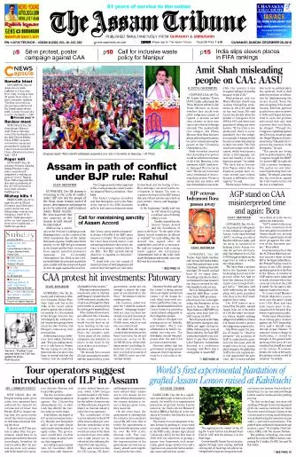 The Assam Tribune