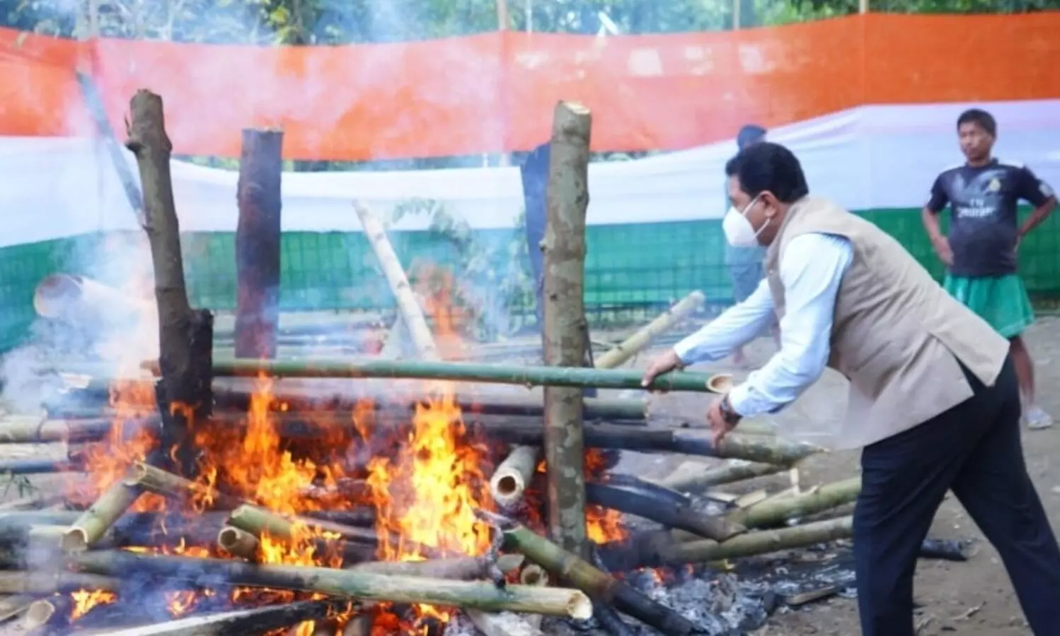 Last rites of slain Assam Rifles personnel Suman Swargiary performed