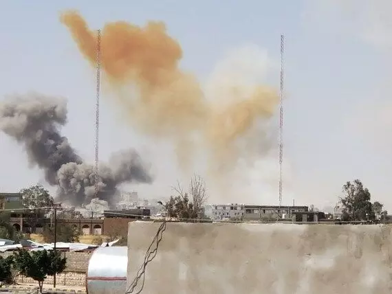 Intensified airstrikes target Houthis as Yemen conflict expands Intensified airstrikes target Houthis as Yemen conflict expands