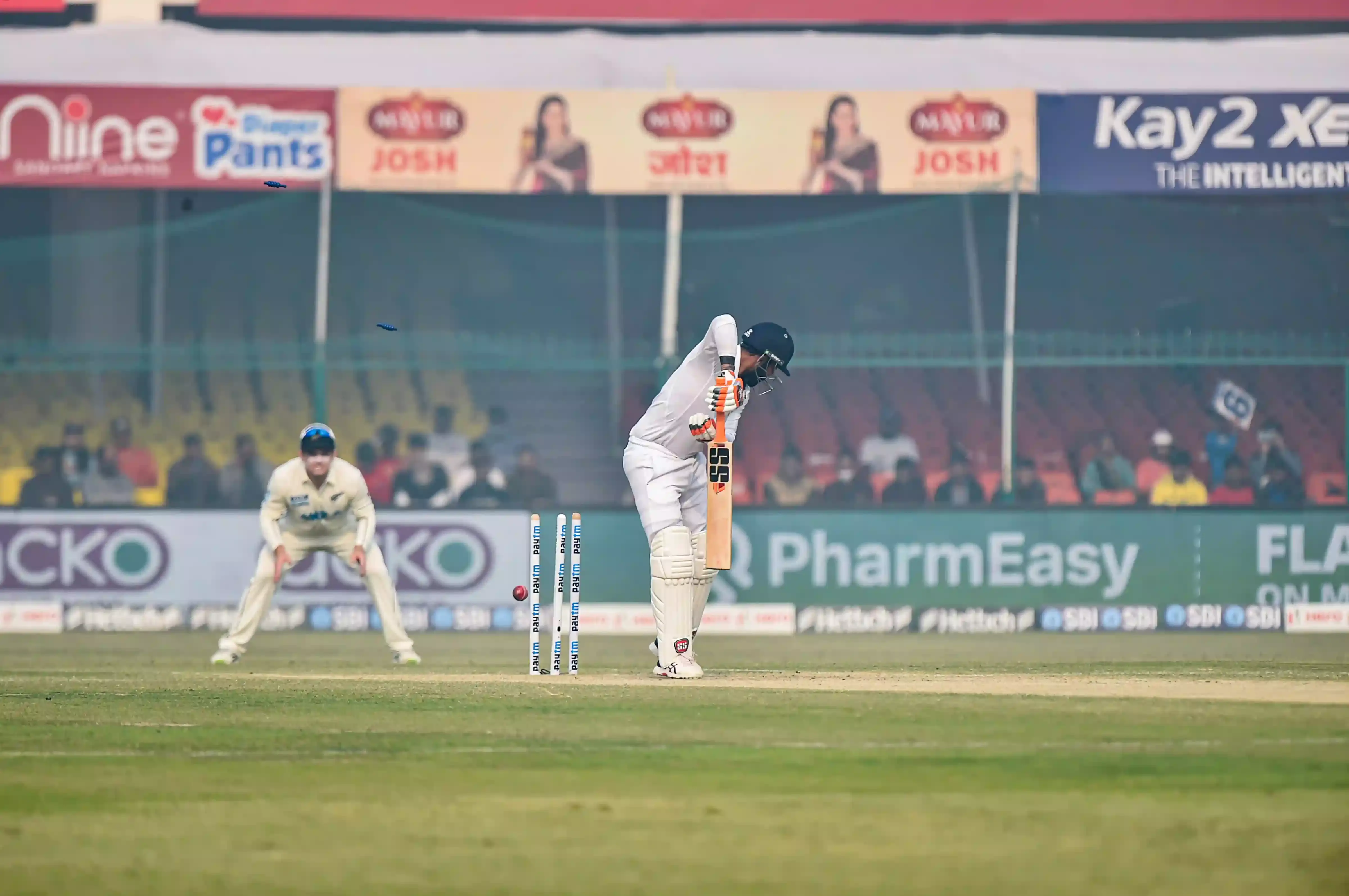 India reach 339 for 8 at lunch on Day 2 of first Test against NZ