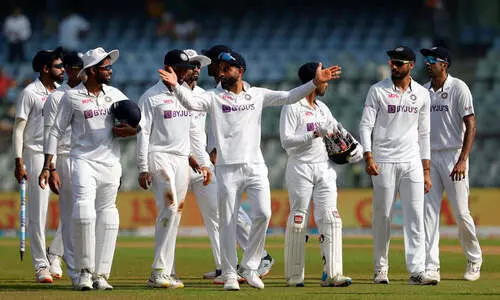 India demolish New Zealand by 372 runs, claim series 1-0