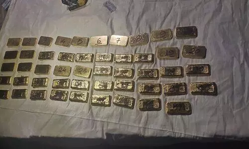 Gold bars worth Rs 4 crore seized by Bokajan police