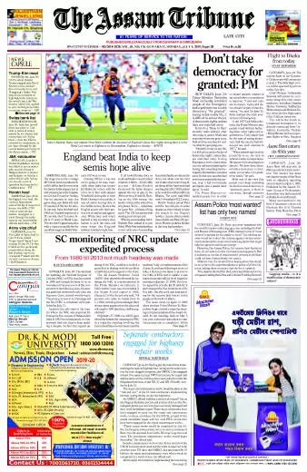 The Assam Tribune