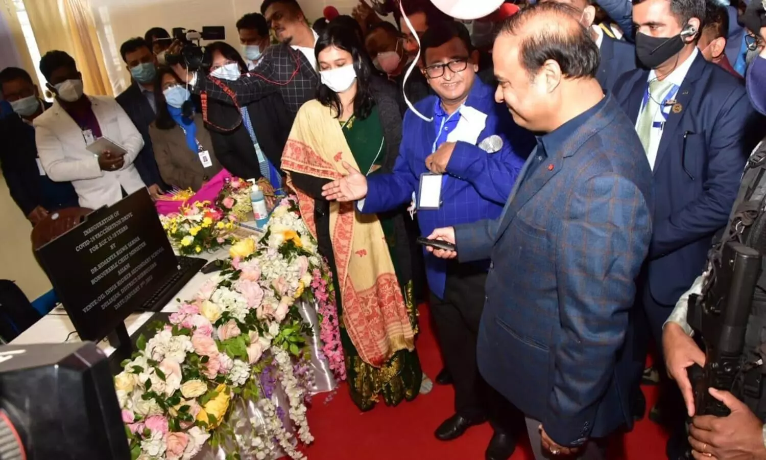 Assam: 3rd Covid-19 dose for healthcare, frontline workers from Jan 10