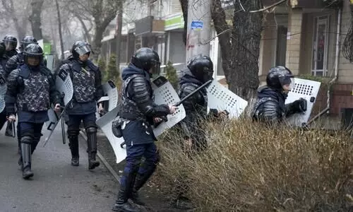 Dozens of protesters killed in Kazakhstan; 12 police dead